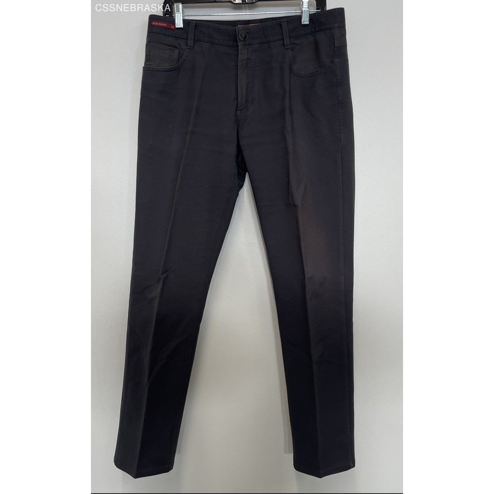 Enzo Denim Gray Mens Casual Straight Leg Dress Pants - Size‎ 34x29